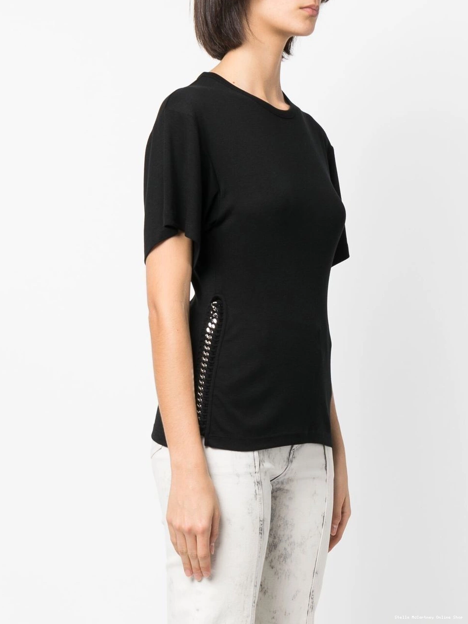 Cheap Women McCartney raglan-sleeved Stella T-shirt 0425